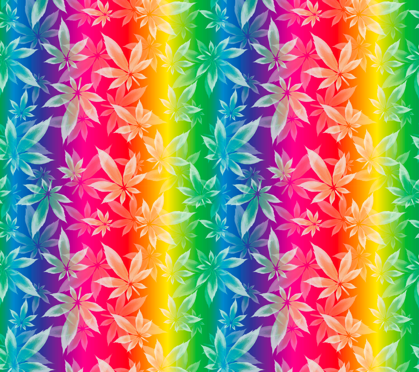 Rainbow Cannabis Tumbler