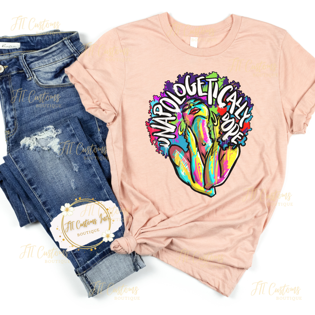 Bright Colorful Unapologetically Dope