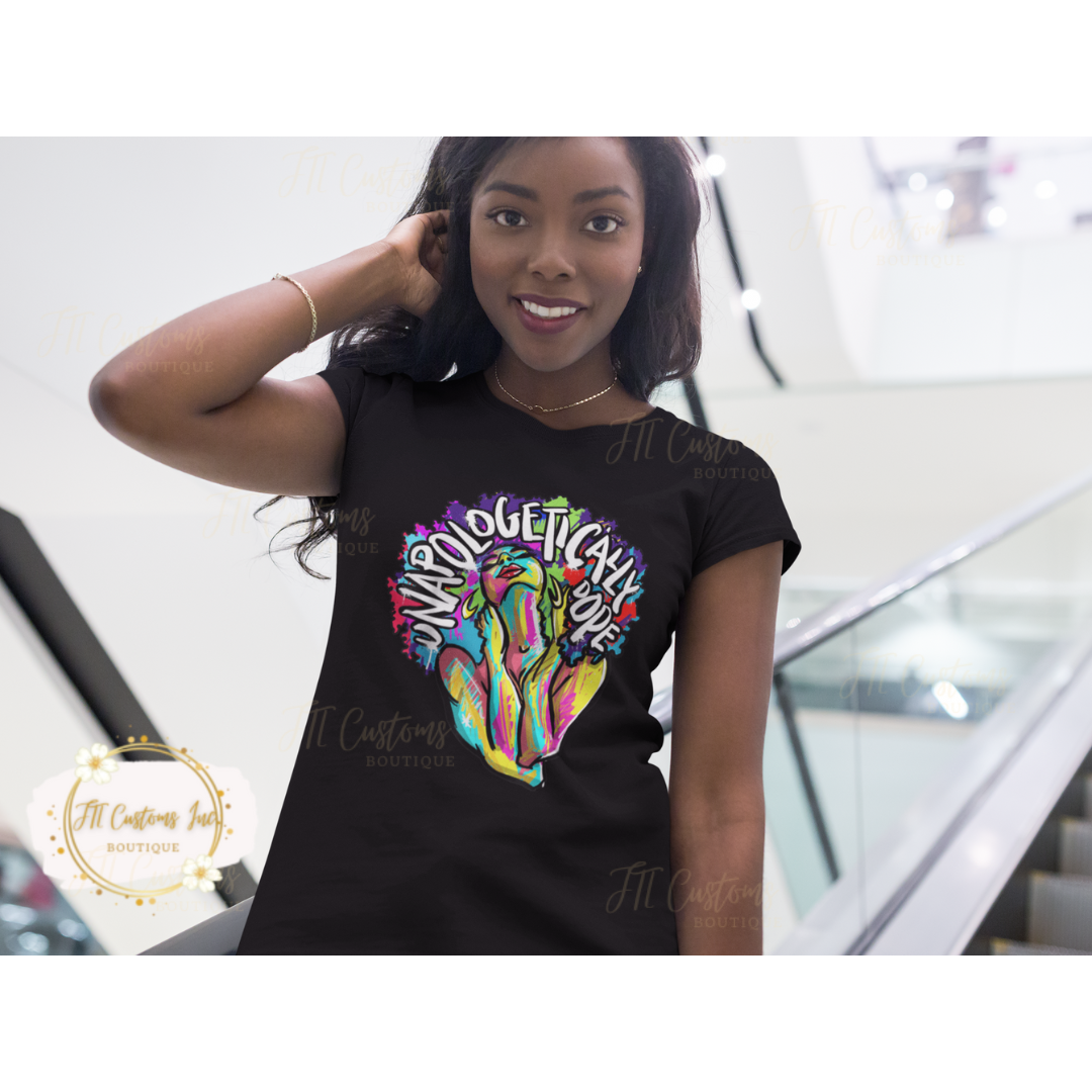 Bright Colorful Unapologetically Dope
