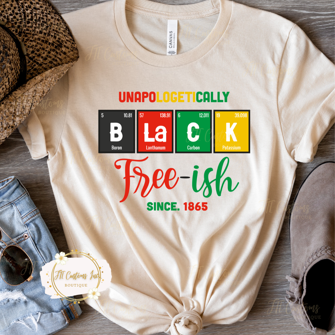 Unapologetically Periodic Table Tee