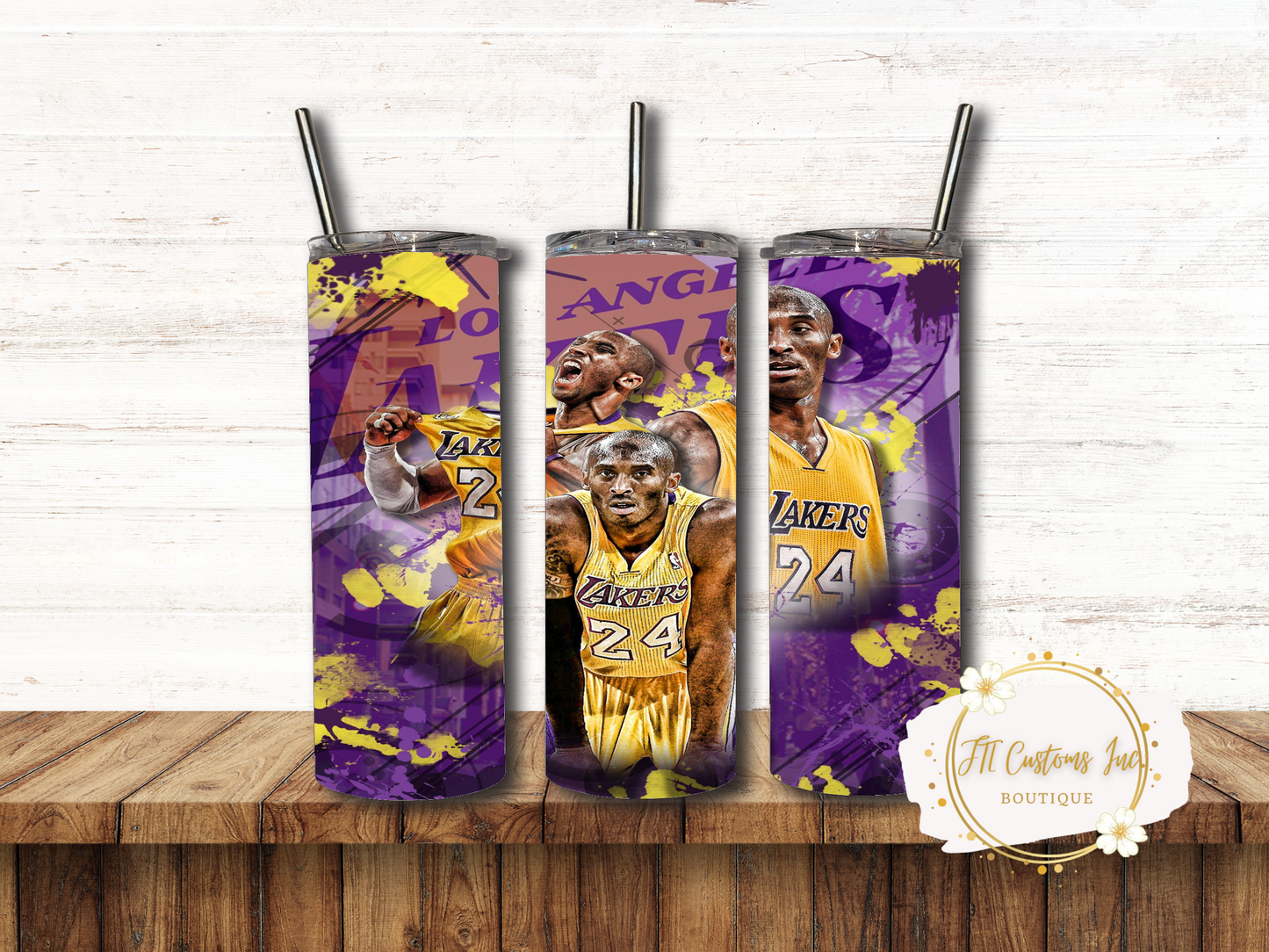 Kobe Lakers Fan Tumbler