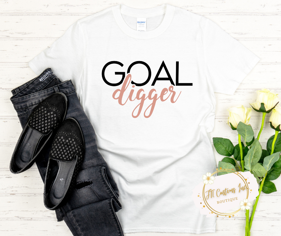 Goal Digger Message Tee