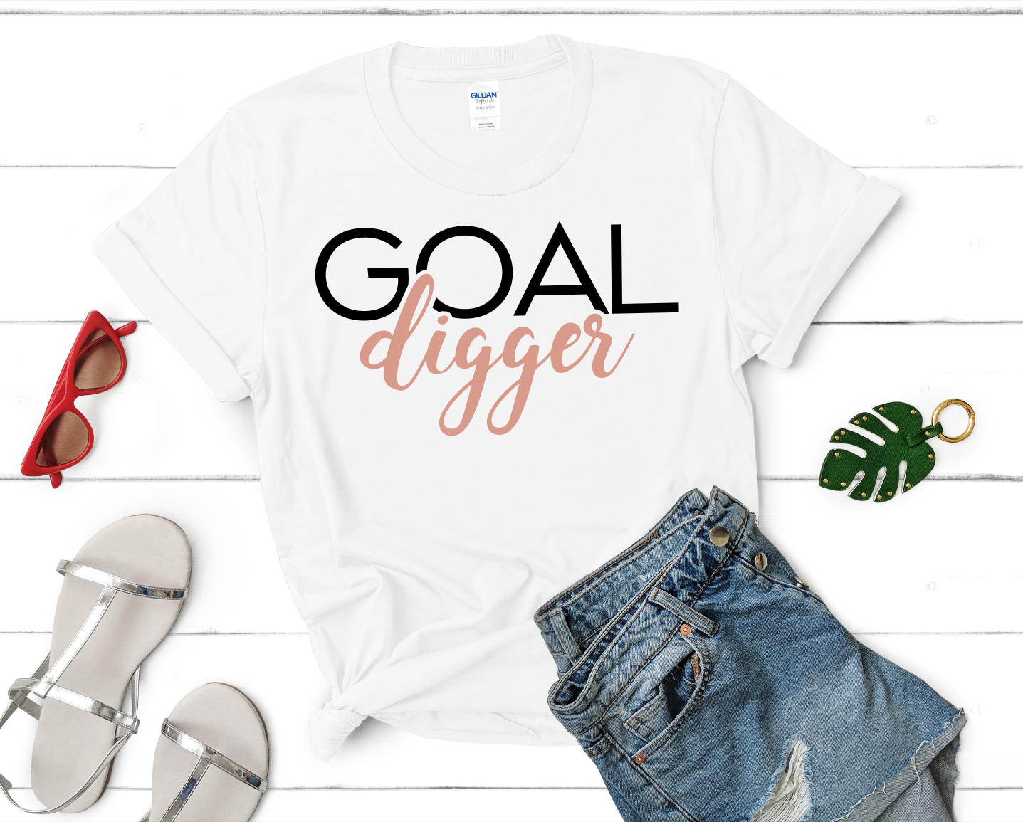 Goal Digger Message Tee