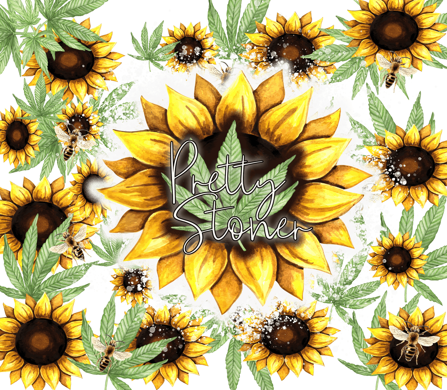 Pretty Sunflower Tumbler