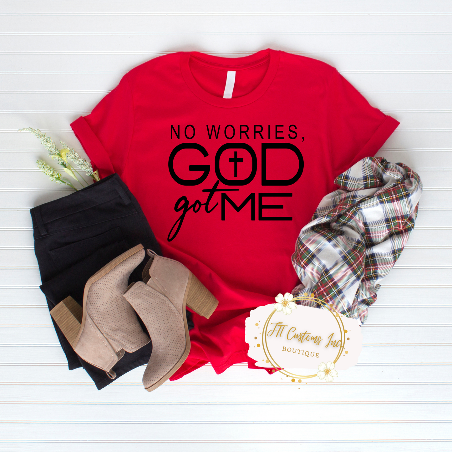 God Got Me Tee