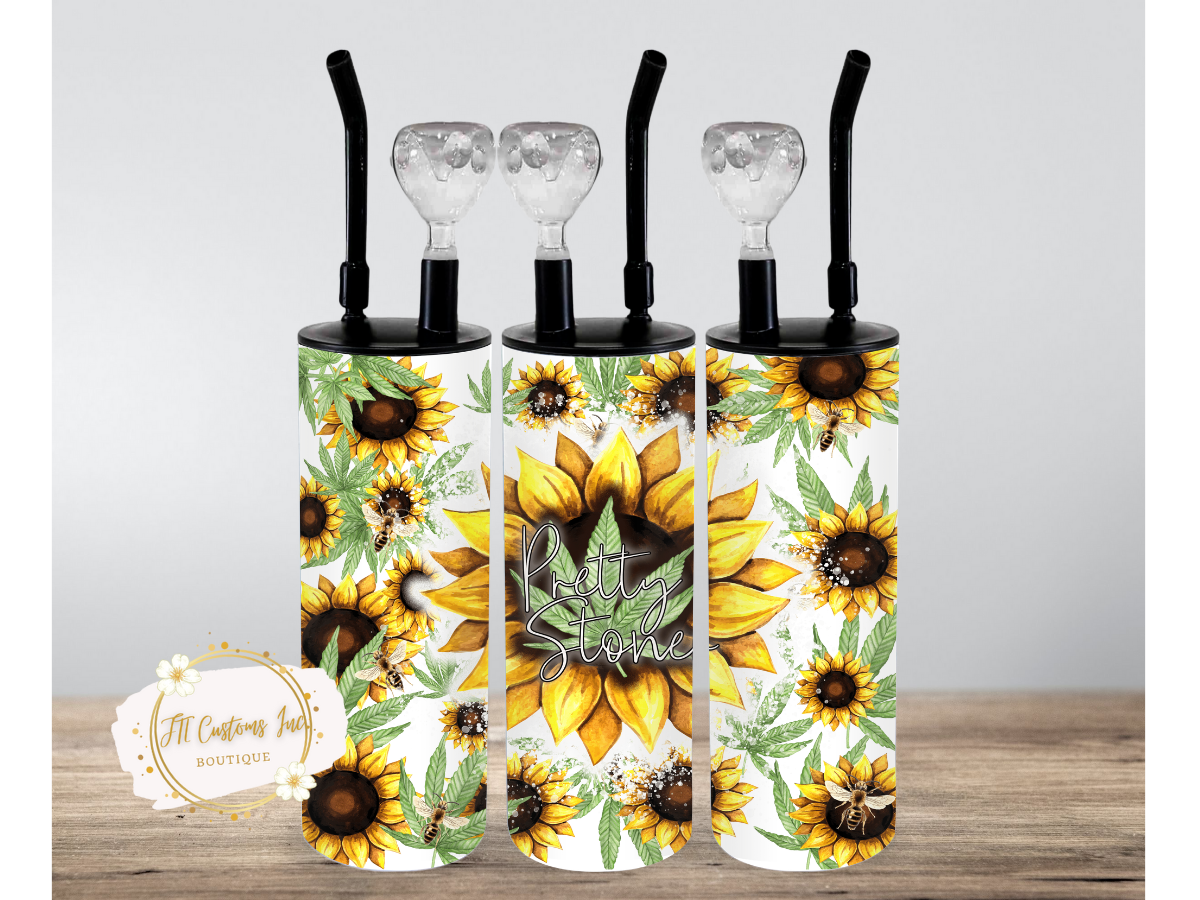 Pretty Sunflower Tumbler