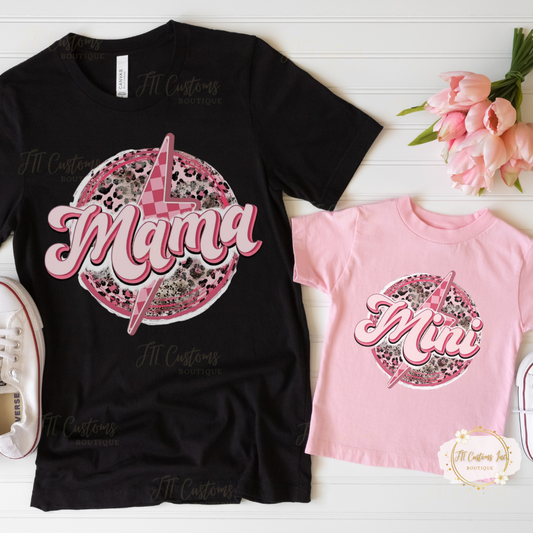 Cheetah Print Mama & Mini Set