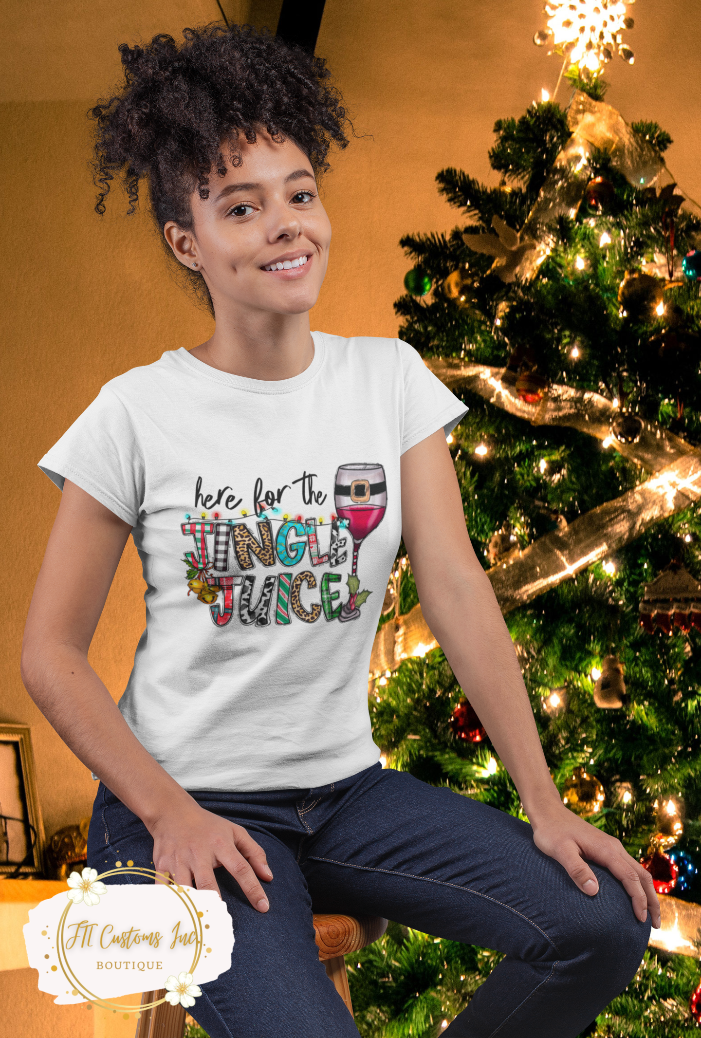 Here For Jingle Juice Tee