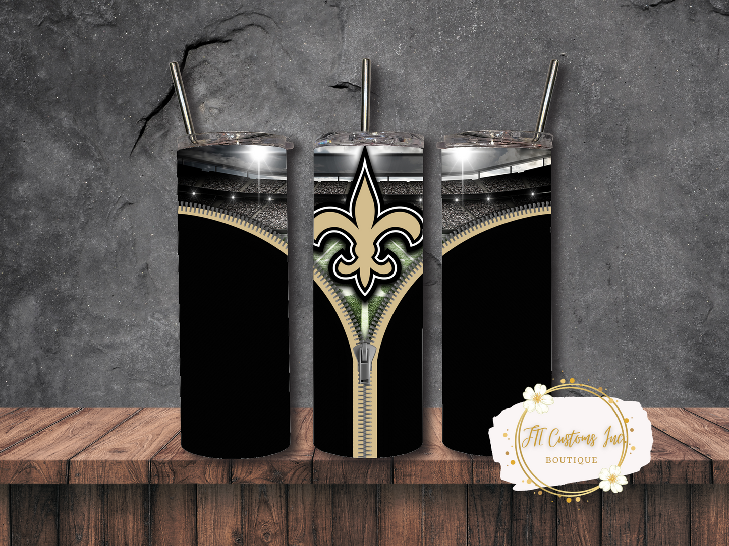 Unleash The Saints Tumbler