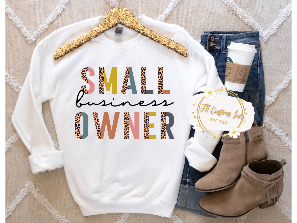 Stylish Small Business Owner Sweatshirt