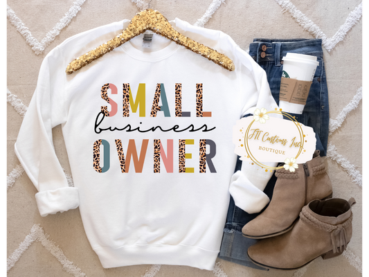 Stylish Small Business Owner Sweatshirt