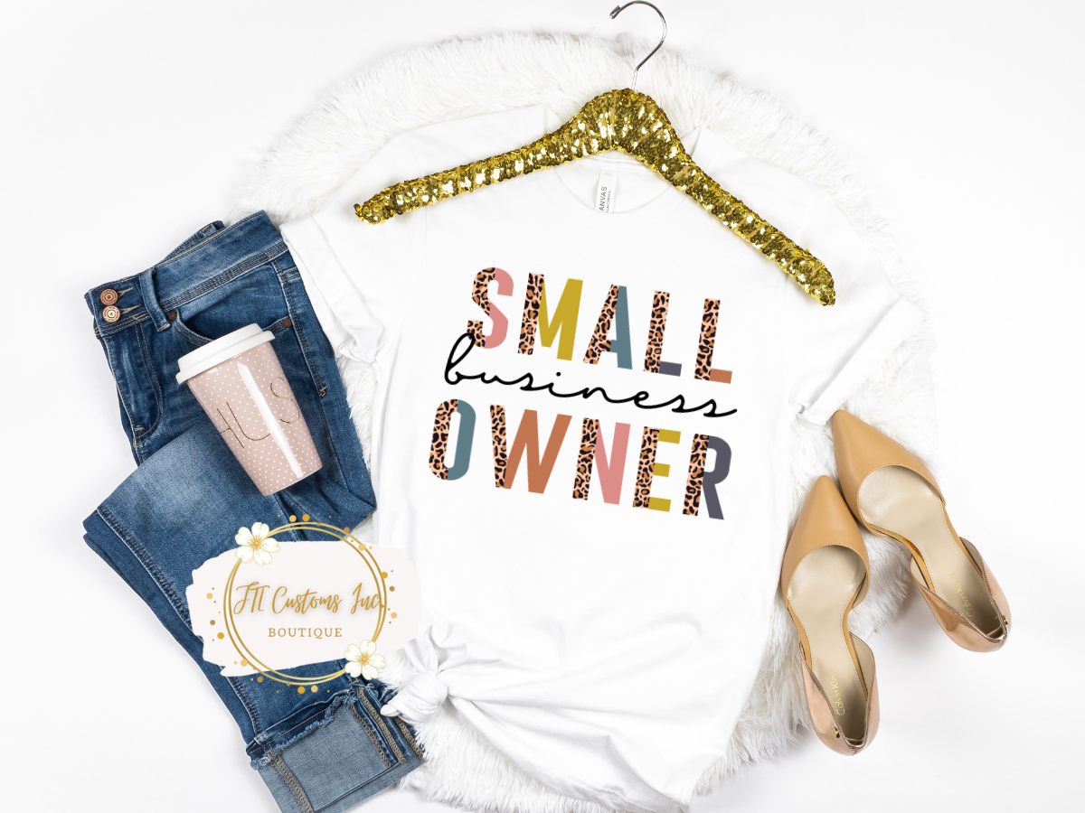 Stylish Small Business Owner Tshirt