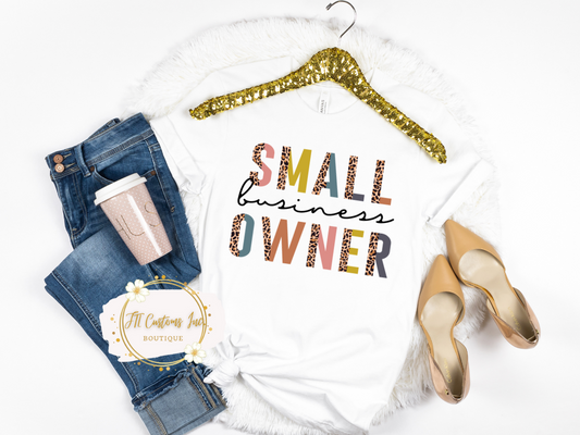 Stylish Small Business Owner Tshirt